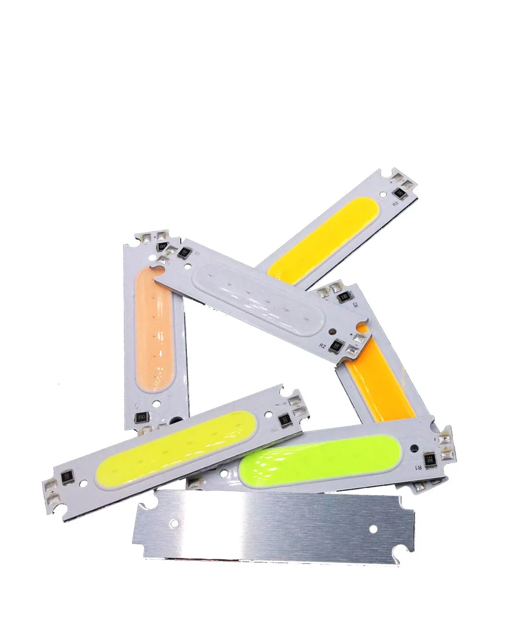 6015mm COB LED Light Bulb 12V 2W LED Diode Lighting Chip Red Blue Pink Green Yellow White Color for DIY Car Lamp Bulbs (3)