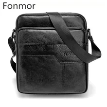 Genuine font b Leather b font font b Men b font Male Vintage Messenger Bags font