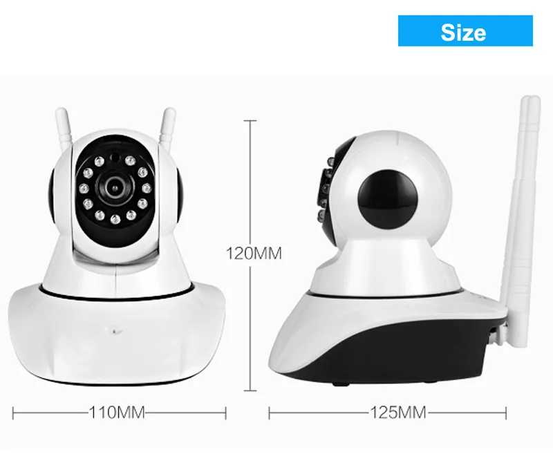 Оригинальный XM HD Беспроводной IP Камера WI-FI 720 P Мини Камера IP сети Камера CCTV WI-FI P2P Беспроводной IP Cam пульт дистанционного управления