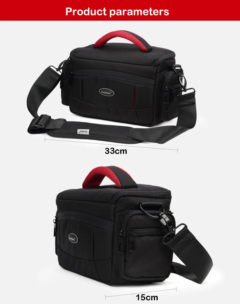 Jealiot водостойкая slr dslr новая сумка для камеры сумка на плечо цифровая камера видео фото фотообъективы чехол для Canon 6d Nikon