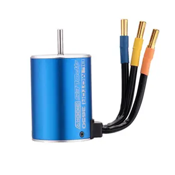 

3650 3100KV/4P Sensorless Brushless Motor with 60A Brushless ESC(Electric Speed Controller)for 1/10 RC Car Truck (3650 3100KV+