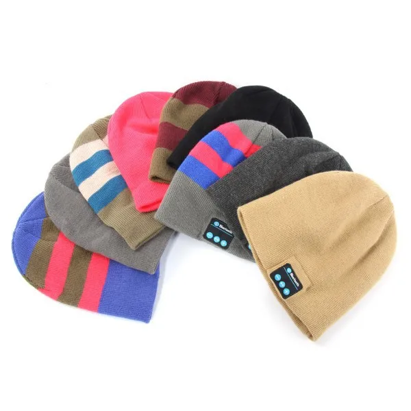 

Wireless Smart Bluetooth Warm Speaker Headphone Headset Mic Beanie Cap Hat