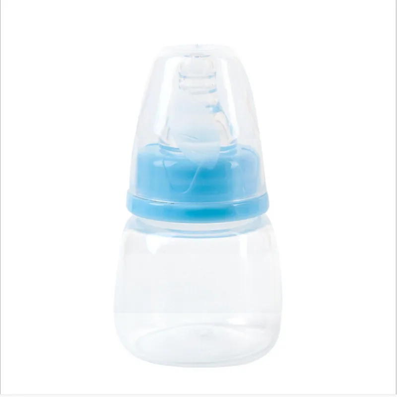 Детская портативная для кормления BPA безопасный уход за новорожденными детьми кормушка Молоко Фруктовый сок бутылочки 60 мл мини легко носить с собой