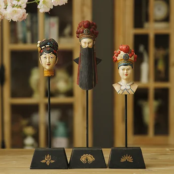 

Creative personality characteristics of Ming and Qing Dynasty Classical gifts Home Furnishing Peking opera characters decoration