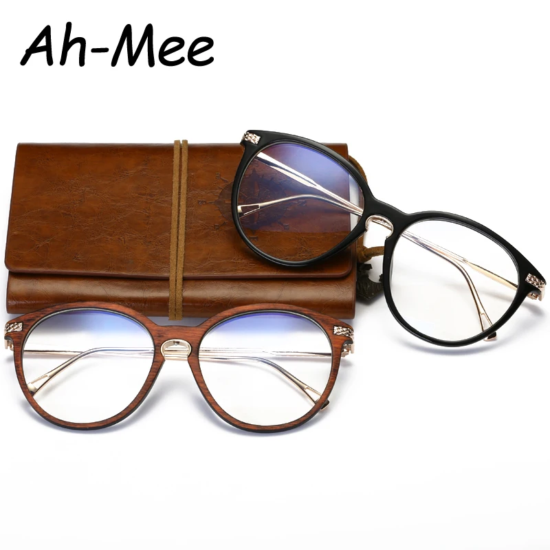 

Classic Eyeglasses Anti-blue ray Eyewear Frame Women Men Retro Oval Myopia Glasses Optical Eyeglass Frames Prescription lenses