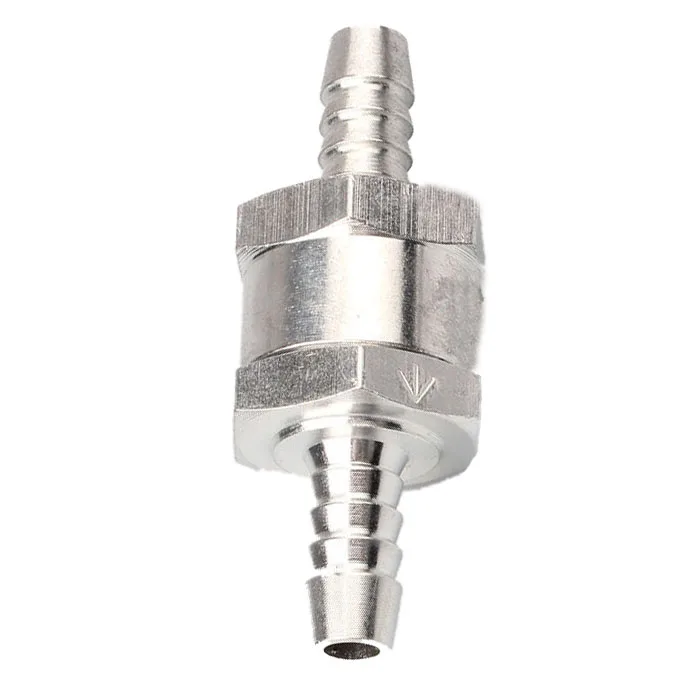 Купить 1х алюминий топлива обратный клапан бензин дизель, серебро 8 мм ...