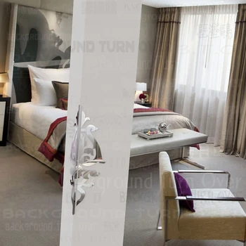 

European Style 3d mirror surface edge & corner guards wall art stainless steel and plastic corner protector home appliances C003