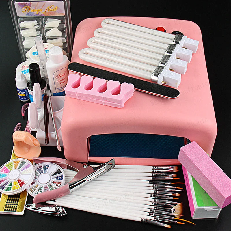 Buy Nail Art Manicure Acrylic Powder Nail Art Kit Gel