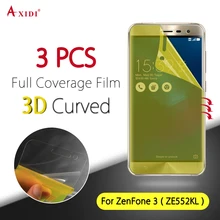 Фотография Nanoedge Full Cover Screen Protector for ZenFone 3 ZE552KL Gold Protective Layer Clear Use Layer TPU not tempered glass