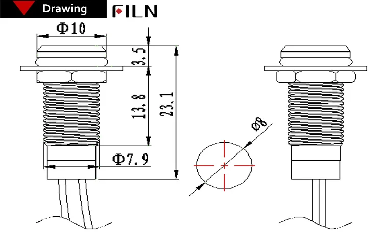 12v led indicator light