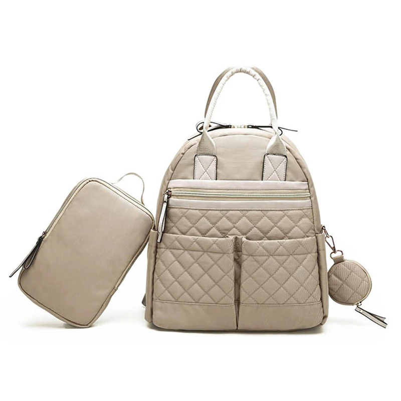 

Large Capacity Diaper Bag Mochila Maternity Mummy Bag Multifunction Baby Bags For Mom Stroller Organizer Bag With Changing Pad