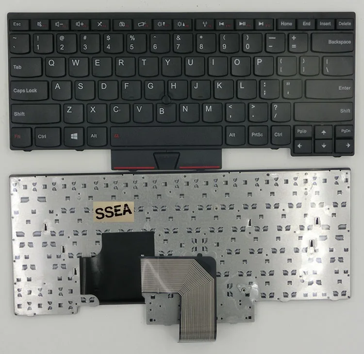 

SSEA New US Keyboard for IBM LENOVO E430 E430C E330 E430S E435 S430 T430U US laptop keyboard