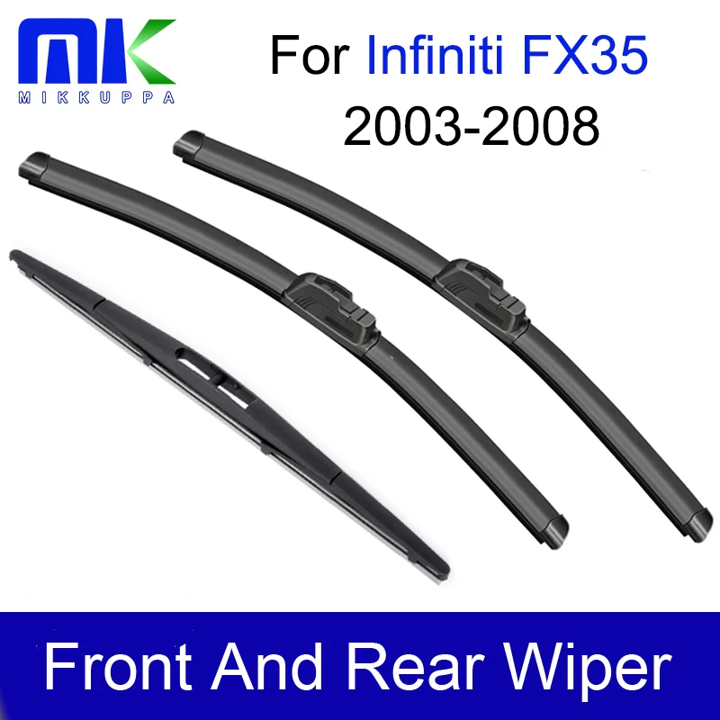 Автомобильные щетки стеклоочистителя для Infiniti FX35 2003 2004 2005 2006 2007 2008 силиконовая