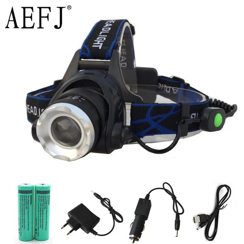 3500Lumen Headlamp Zoomable XML T6 LED Zoom Headlight Head light lamp