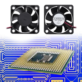 

NEW 50x50x15mm Waterproof DC 5V CPU Cooling Fan Computer PC Brushless Silent Cooling Fan Cooler Radiator 2 Lines