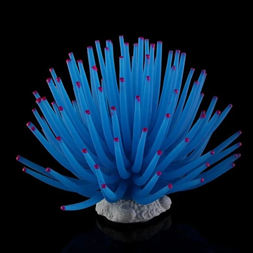 Fish Tank Decoration Soft Artificial Sea Urchin Ball Fake Coral