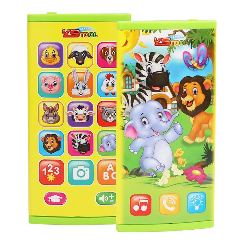 

Children's Early Childhood Education Sounding Music Double-sided Screen Multi-functional Mobile Phone Electric Toy