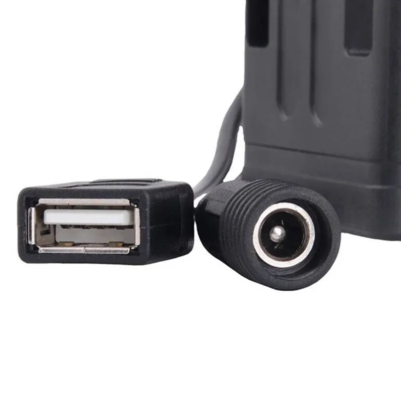 Perfect Bike Bicycle Battery Case Waterproof USB 8.4V Battery Box Fit for 4 x 18650 Batteries BHD2 2