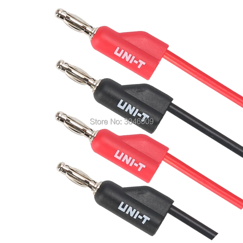 Uni-t UT-L10 двуглавый многоцелевой кабель банан парный штекер для тестового кабеля