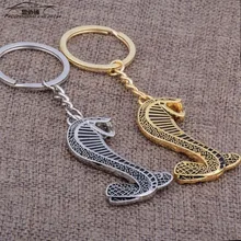 Авто Шелби змея кобра эмблема значок брелок 3D металлический брелок для mustang bmw OPEL Renault Lada Ford vw peugeot vw