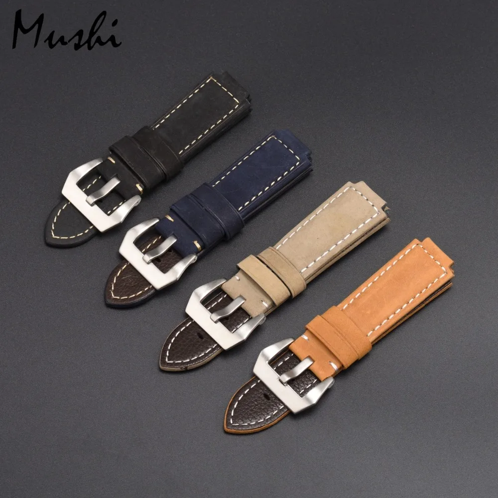 Ремешок из натуральной кожи для часов Timex T49859 | T2N720 T2p141 T2n722 723 738 739|Ремешки часов|