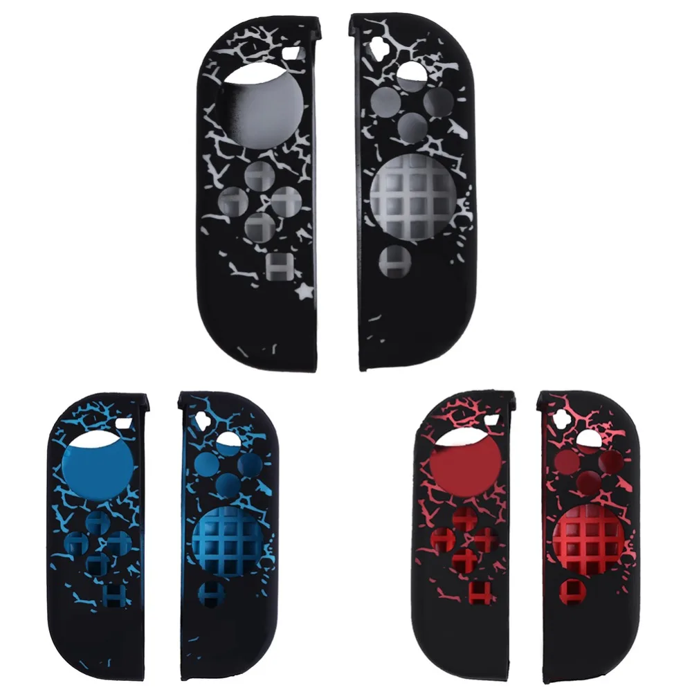 

Silicone Protective Cover for Nintend Switch Pattern Soft Skin Sleeve Frame Case for Nintendo Switch Joy-Con Controller Case