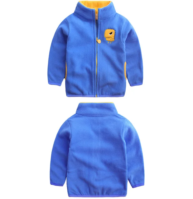 Baby boys polar fleece jacket school kids autumn and winter outwear