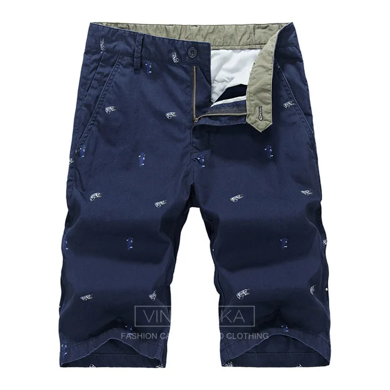 Плюс Размеры 30-44 Для мужчин повседневная бренд летом прохладно чистого хлопка Зеленый Шорты человек AFS джип хаки брюки-карго рабочие брюки синий брюк