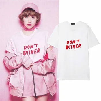 

Twice 2019 Chae Young with StyleDON'T BOTHER"t Shrts Kpop Summer T Shirts Summer New Style Casual Tees"