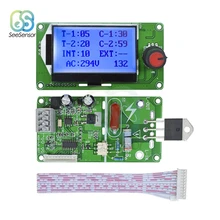40A 100A LCD Digital Double Pulse Encoder Spot Welder Control Module Welding Machine Transformer Controller Board 40A 100A LCD Digital Double Pulse Encoder Spot Welder Control Module Welding Machine Transformer Controller Board