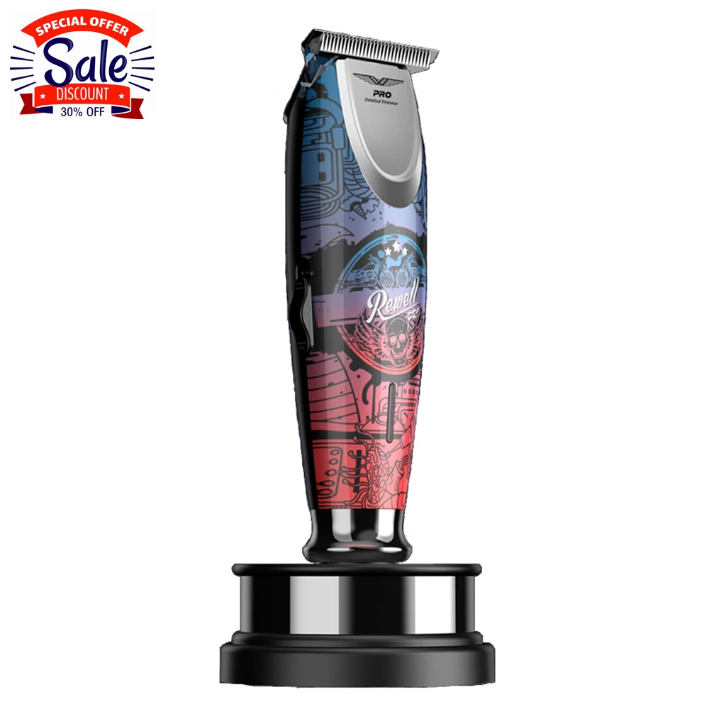 

Professional Precision Hair Clipper Cordless Electric Hair Trimmer for Men Salon Barber Shaving Hair Cutting Machine 100-240V