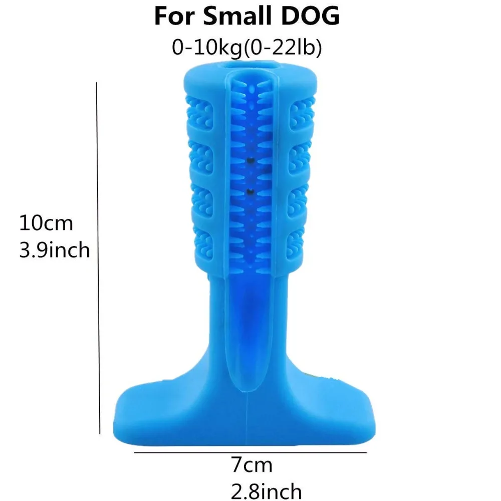 Ihrtrade,Pet care,YXHM-Z300-BU-S,QMGY-TOOTHBRUSH-GN-S,Pet Molar Tooth Cleaner Brushing Stick ,Doggy Puppy Dental Care
