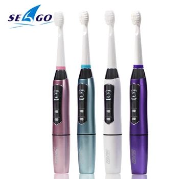 

Electric Toothbrush Adult Sonic Tooth Brush Waterproof Smart Chip Toothbrush Head Battery Toothbrush Automatic Best Gift !