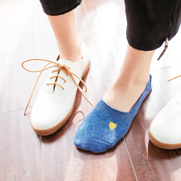 

2018 New SOXLAB 22cm Spring Summer Lady Painting Fresh Women Stripes Ankle Girl Hosier Female Cotton Cute Stereo Ear Boat Socks