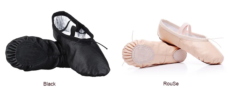 EU26-40 черный RouSe Professional натуральная Leatger ткань без каблука практика учитель Йога балетные костюмы обувь для танцев детей девочек