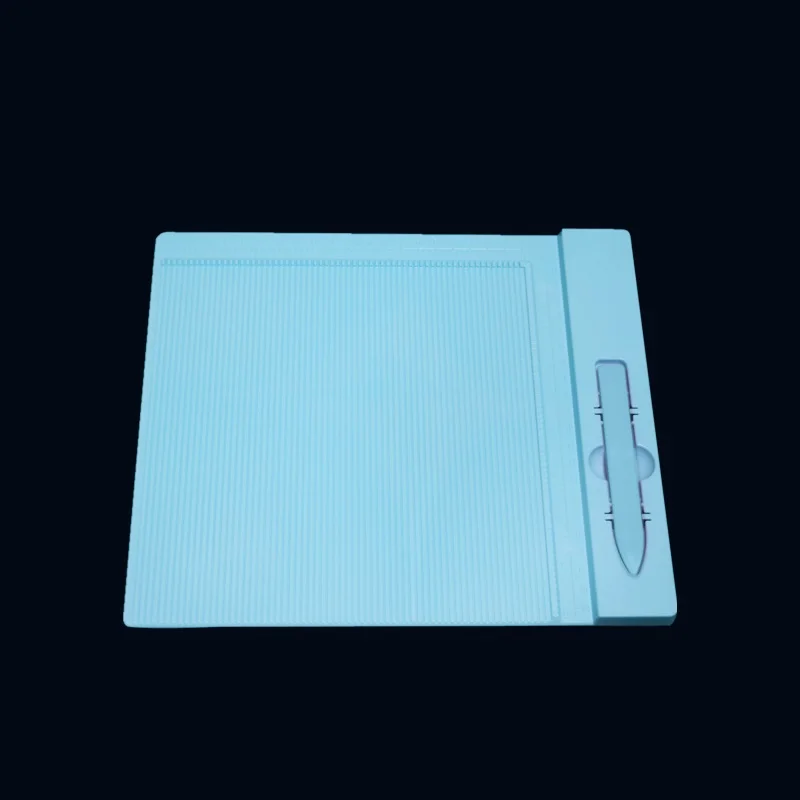

Plastic scoring board for DIY scrapbooking paper craft card making envelope the Easiest Scoring Folding Creasing craft tool