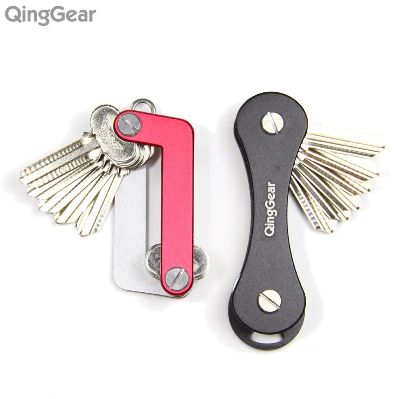 Mini portachiavi clip Folder portachiavi moschettone strumento cacciavite