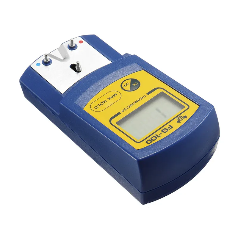 Goedkoop FG 100 Digitale Soldeerbout Tip Thermometer Soldeerbout Tip Temperatuur Tester met 5 stks Thermometer sensor
