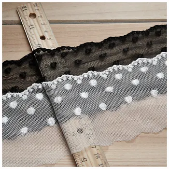 

7cm Width Embroidered Lace Trims Sewing Costume Lace Craft