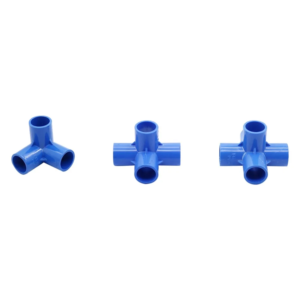 Conectores de 5 v/ías de 25mm PVC para Marco de Invernadero