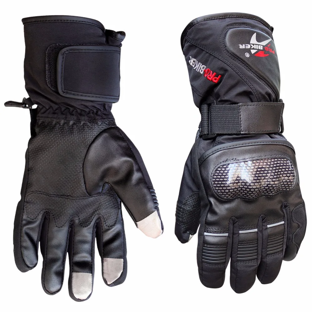 Pro biker Motorcycle Gloves Winter full finger Warm Waterproof