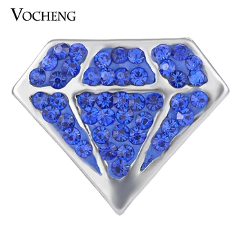 

Vocheng Ginger Snaps for Women 18mm 6 Colors Crystal Charms Jewelry Vn-1606