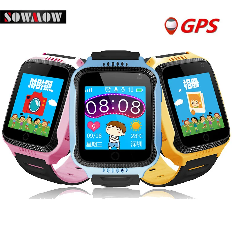 SOWMOW Q528 Y21 Kids GPS Tracker Watch Smart Watch with