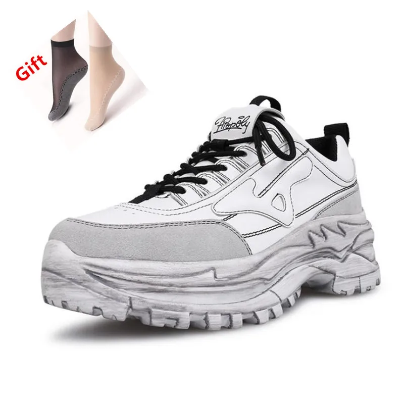 

New women's shoes luxury shoes female designer off shoes white shoes brand thick bottom comfortable casual women's clothing