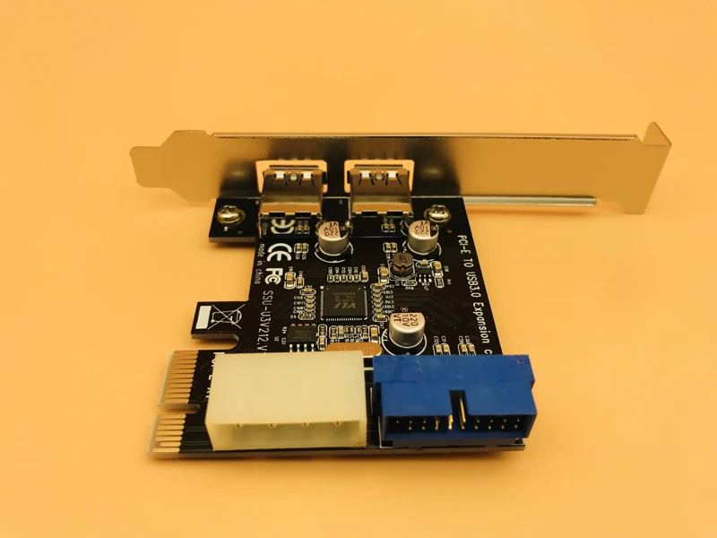 USB концентратор PCI E 2 порта 3 0 19 контактный разъем|Платы расширения| |
