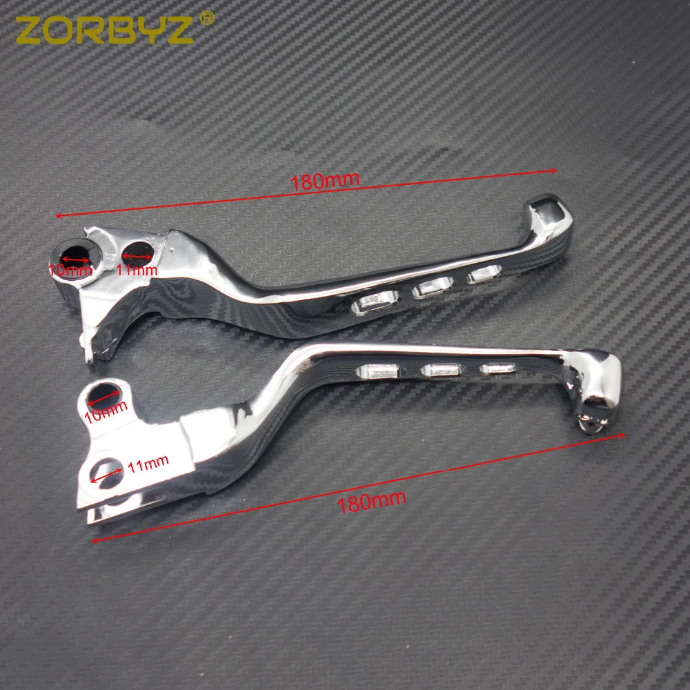 ZORBYZ новые хромированные рычаги тормозной муфты черепа для Harley Sportster ночной поезд
