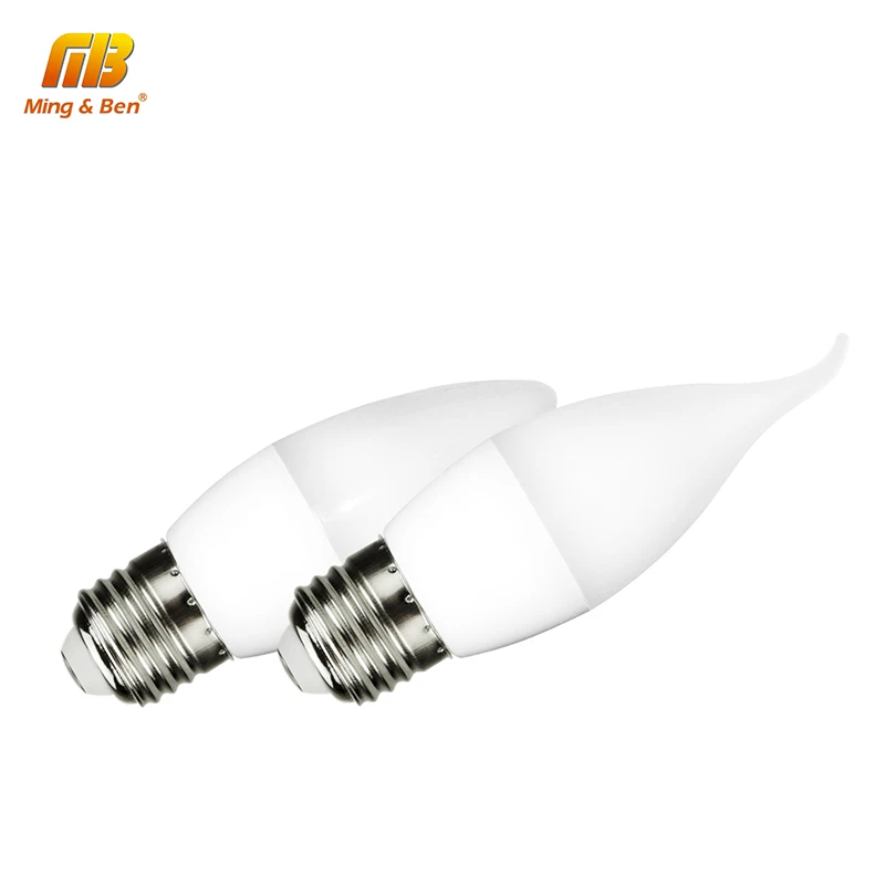 Светодиодная лампа E14 E27 для свечей 5 Вт SMD2835 теплый белый холодный AC220V|e14 5w|lamp e14cool