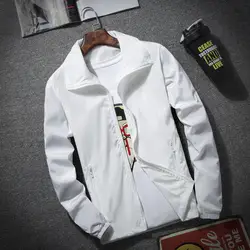 Off white школьной команды куртка-пилот в стиле хип-хоп Мужская куртка Мужская Уличная тонкий ветровка