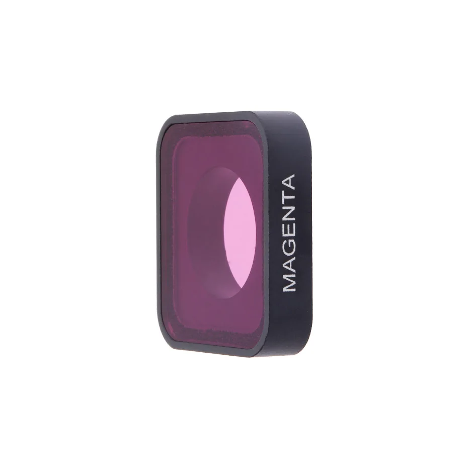 FOTOFLY Go Pro Hero 5 6 7 аксессуары для объектива UV CPL ND 4 8 16 Набор фильтров нейтральной плотности для GoPro Hero5/6/7 черная Экшн-камера - Цвет: Magenta