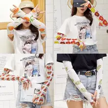 Новинка года, защита от солнца, рукав охлаждения, согревающие нарукавники, защита от ультрафиолетовых лучей, дышащие быстросохнущие рукава для бега, женские